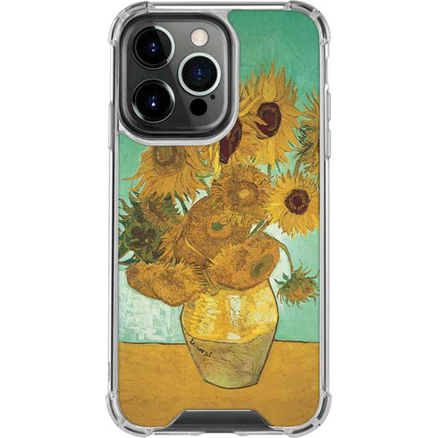 Sunflowers 1888 by Van Gogh iPhone 16 Pro Clear Case